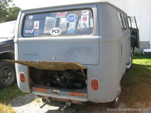 1965 hoodride stickers in the rear window