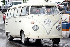 DragBus launch at the drag strip