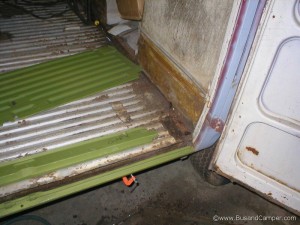 Cargo rocker replacement campervan