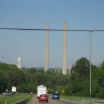 Tall cooling towers near Nashville