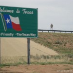 Crossing the state line into Texas yeehaw