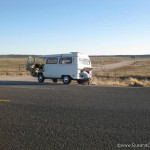 1971 Westfalia with an engine porblem on Route 66