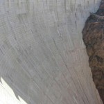 Hoover Dam vertical face