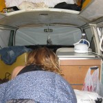 Cosy in our VW Camper