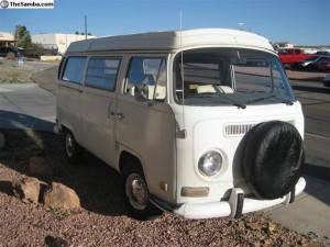 Lower indicators and early shape bumpers to our Westy