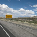 Crossing the state line into New Mexico