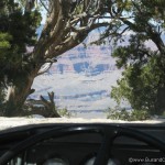 Arriving at the Grand Canyon in our Campervan