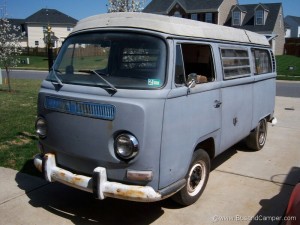 VW Camper Bay window Westfalia 1970