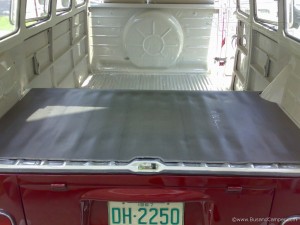 Heavy sound absorber luggage area VW Camper