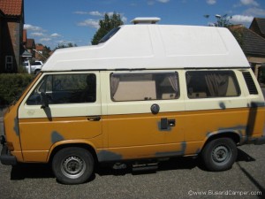 gas tank side of our campervan