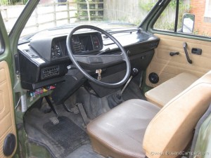 Bench seating VW T25 DOKA