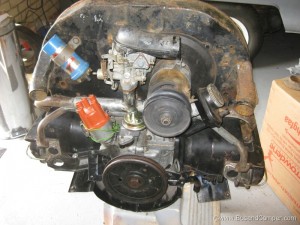 VW camper Engine