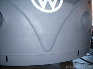 completed sheetmetal fixed on our 1965 Kombi van
