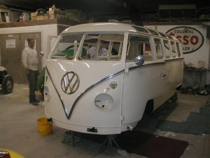 mid restoration front nose deluxe campervan