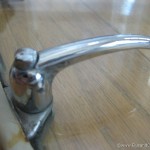 original chrome handle