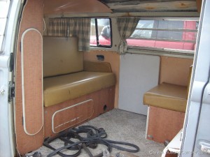 Interior of a Westfalia Camper 1970