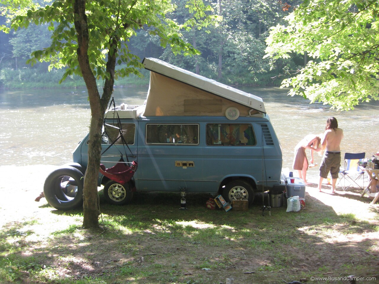 Perfect VW Campout setting