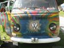 Rainbow Earlybay hand painted front nose VW 12