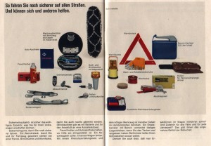 1966 brochure Volkswagen accessories