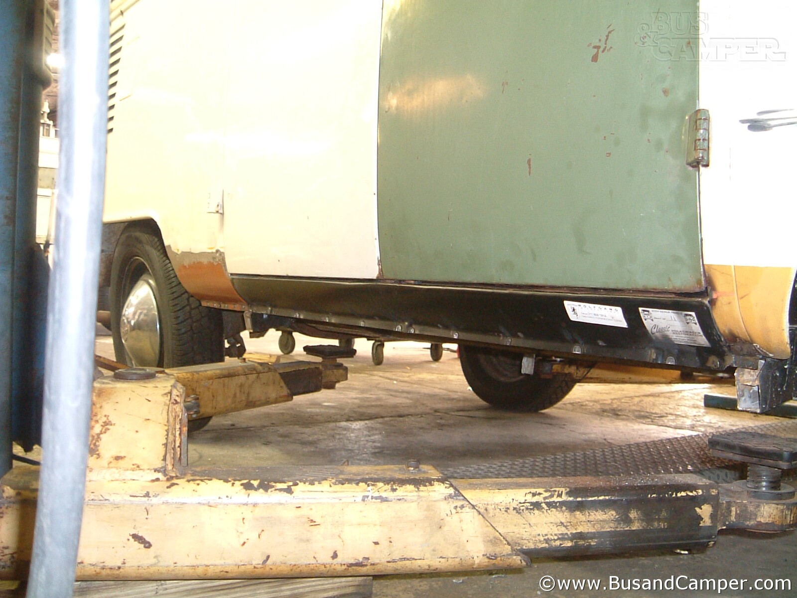 Cargo Door Rocker Repair