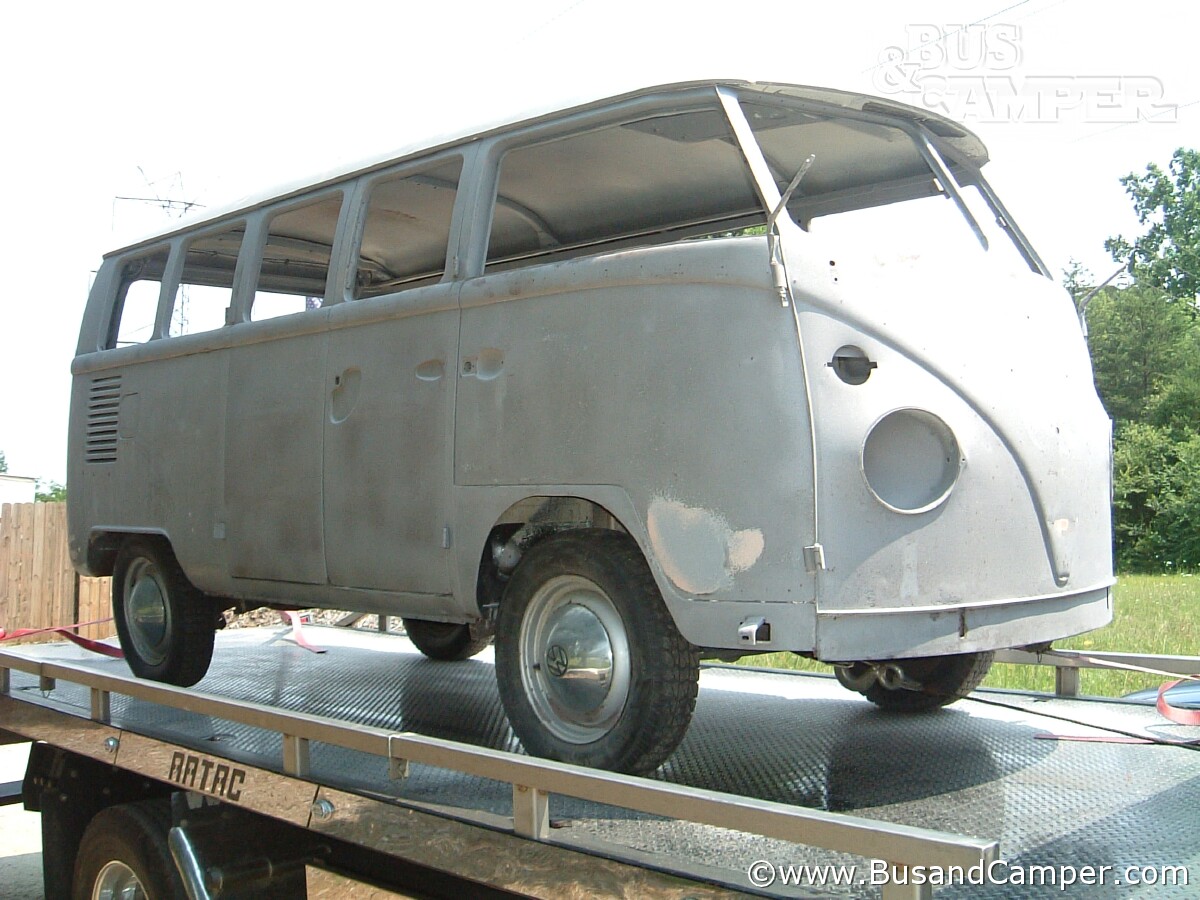 VW Bus Sandblasted