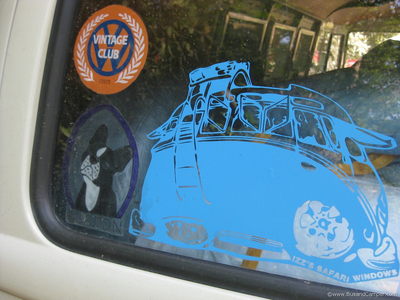 Vintage VW Club sticker 37