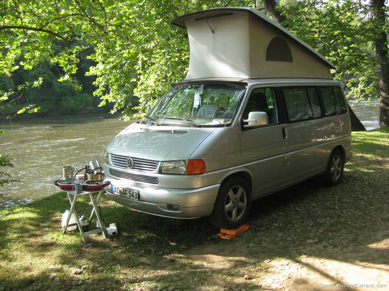 T4 Westfalia Camping