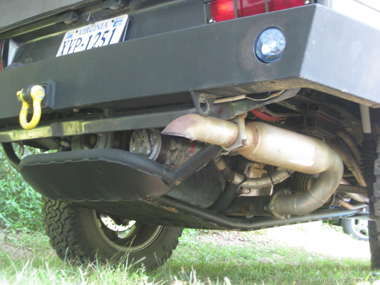 VW Syncro sump guard