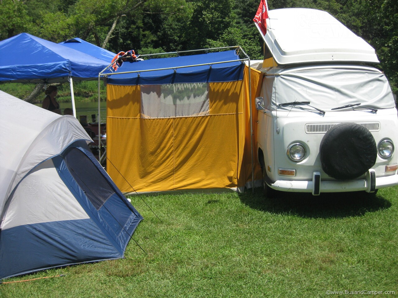 Earlybay Westfalia and Circus Tent