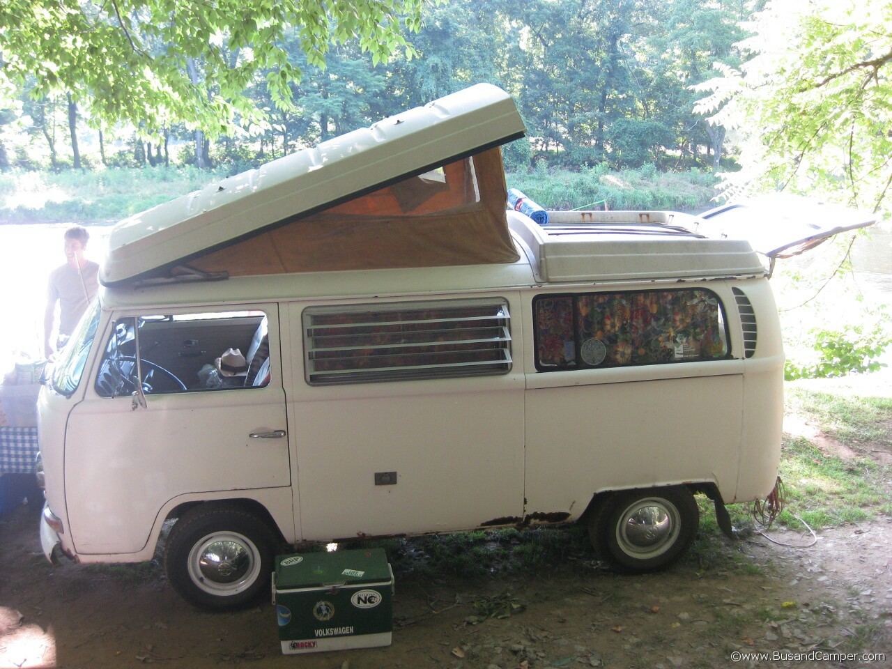 Original Pastell White Ealrly Wide Five Westy