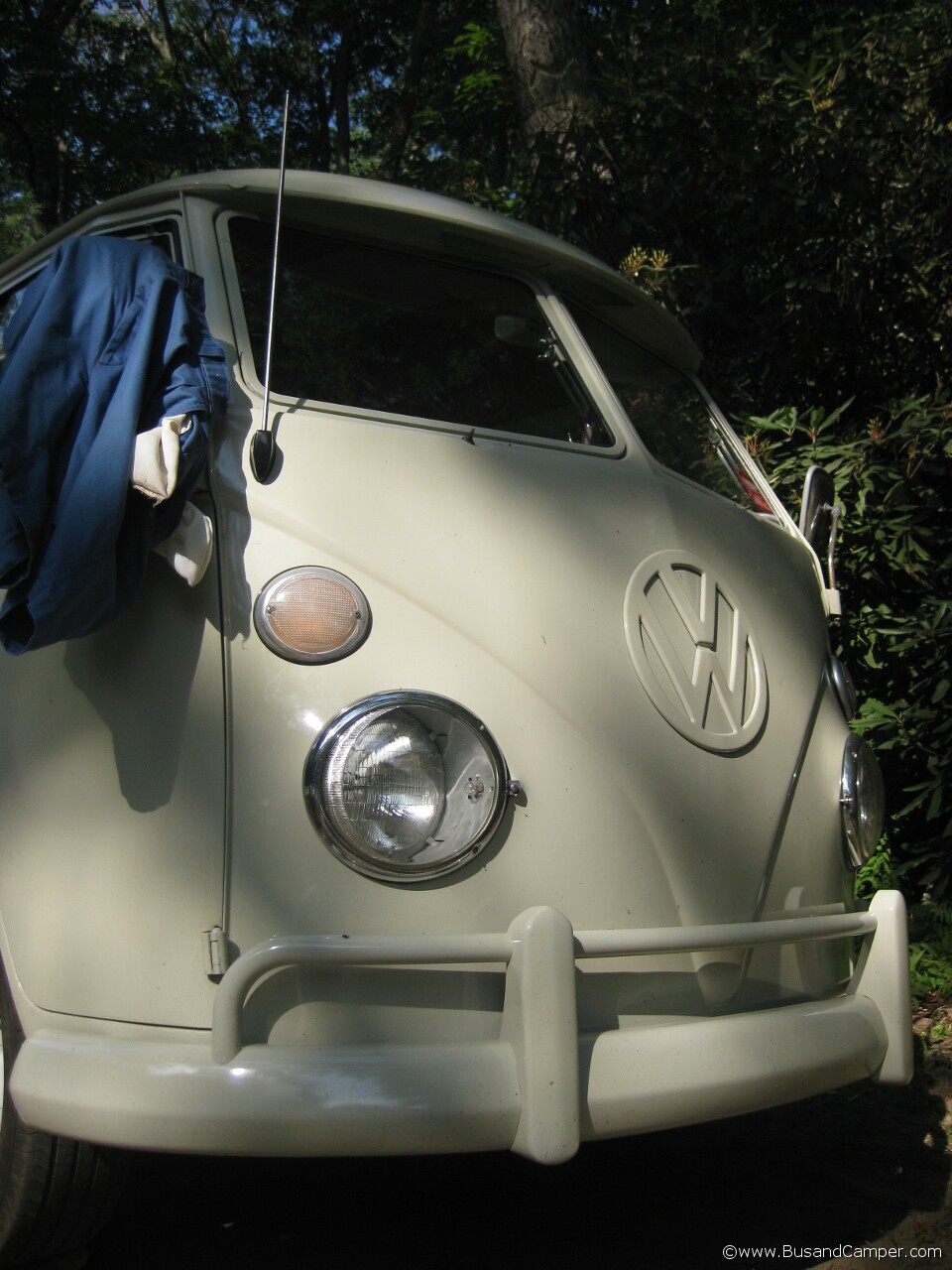 Artistic picture of a Campervan