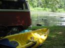 Canoe and Beer at the Campout